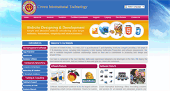 Desktop Screenshot of crowninttech.com