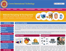 Tablet Screenshot of crowninttech.com